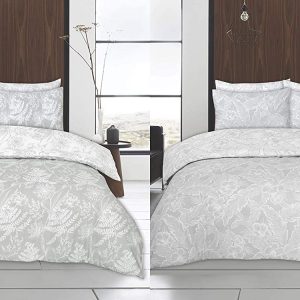The Bettersleep Company Design Studio Twin Pack Reversible Printed Duvet and Pillowcase Set - 2 Duvet Cover and Pillowcase Sets Per Pack