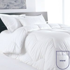 Caravan Shaped 4.5 tog Duvet Island Bed