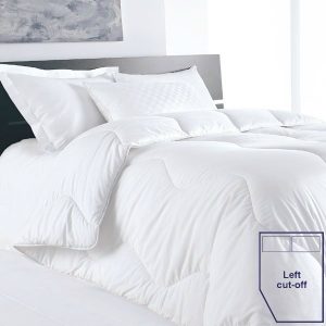 Caravan Shaped 4.5 tog Duvet Left Cut Off Bed