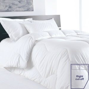 Caravan Shaped 10.5 tog Duvet Right Hand Cut Off Bed