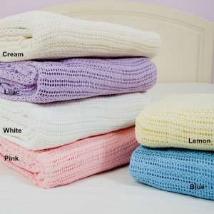 100% Cotton Cellular Blanket