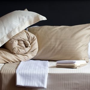 Hotel Satin Stripe Oxford Pillowcase
