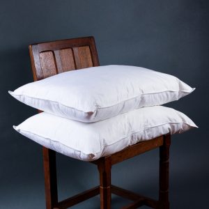 Goose Feather & Down Pillow Pair - 100% Cotton Cover