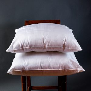 Luxury Twin Pack Square Pillows Euro Continental size 65cm x 65cm  (26"x26")