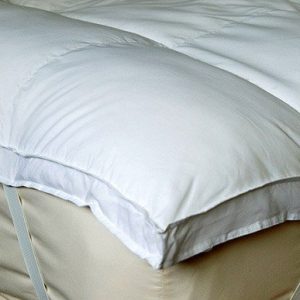 Luxury Cassette Stitched Microfibre Dual Layer Mattress Topper