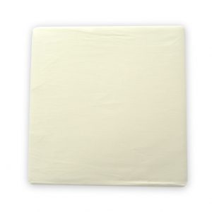 Egyptian Cotton 200 Thread Count Satin Weave Fitted Sheet Soft Cream