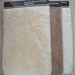 Extra Large Luxury Plush Pile Memory Foam Bath Mat