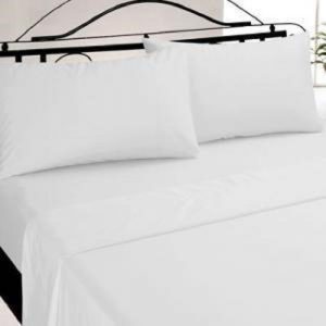 Cotton Rich Polycotton Easycare 800tc Superdeep 36cm Fitted Sheet Sateen Finish White