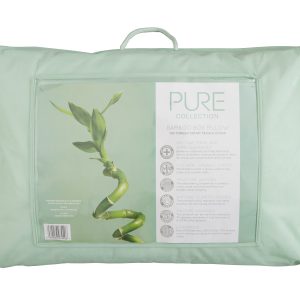 Natural Luxury Bamboo Box Pillow Anti Bacterial & Dust Mite Resistant. Side Sleeper Pillow